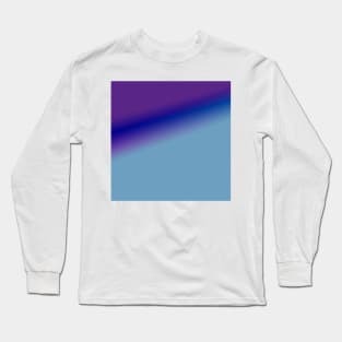 blue pink purple texture art Long Sleeve T-Shirt